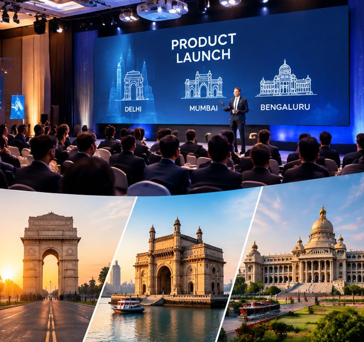A 3-city product launch delivered in 6 weeks
