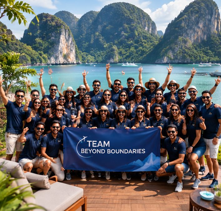 Incentive trip for a 120-person sales team