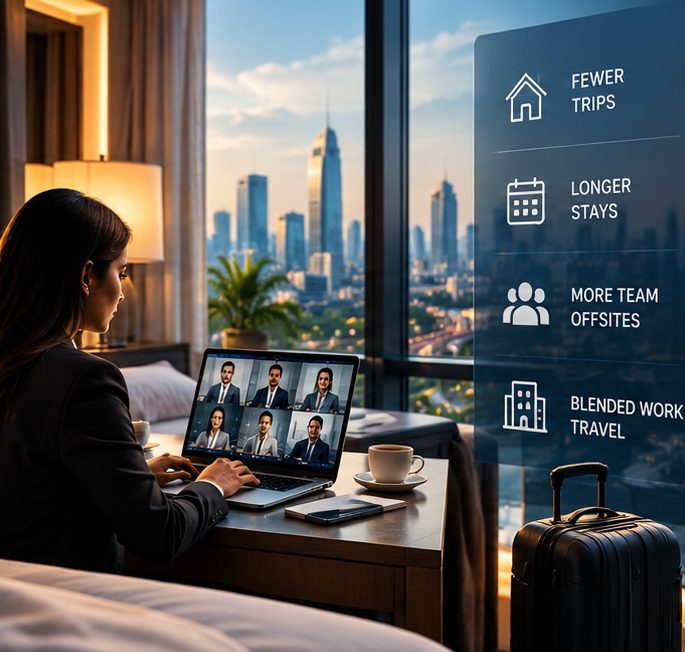 Hybrid work changed travel — here is how